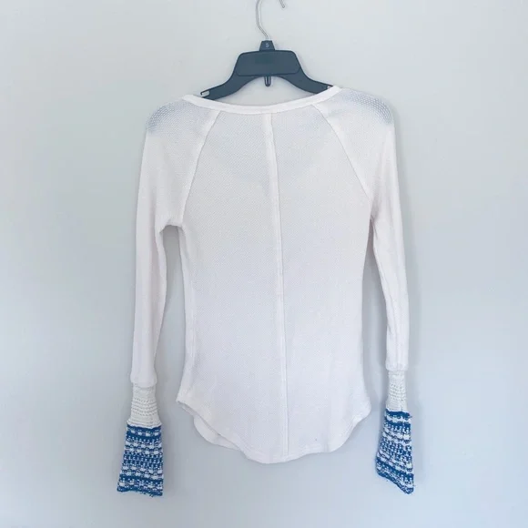 Free People Newbie Alpine ski lodge Henley top S - Picture 16 of 16